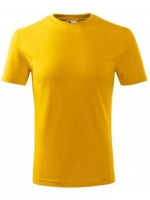 Detské tričko MALFINI CLASSIC NEW 135 ŽLTÁ