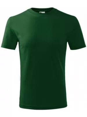 Detské tričko MALFINI CLASSIC NEW 135 FĽAŠKOVO ZELENÁ