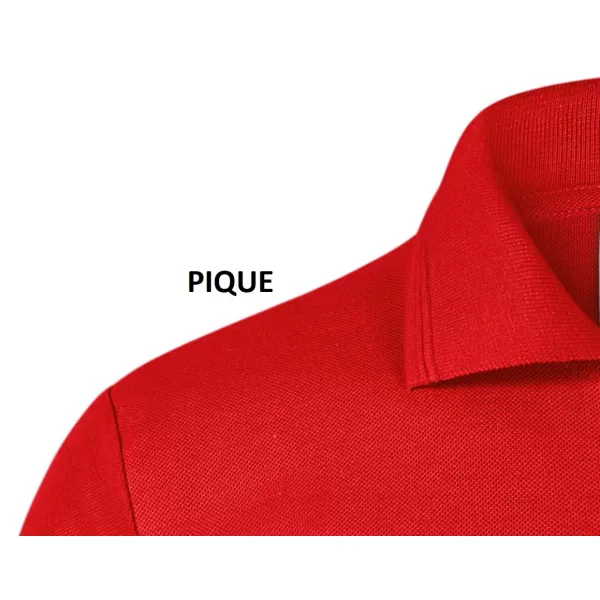  Detské tričko s golierom MALFINI PIQUE POLO 222 ČERVENÁ 