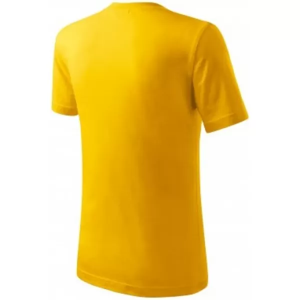  Detské tričko MALFINI CLASSIC NEW 135 ŽLTÁ 