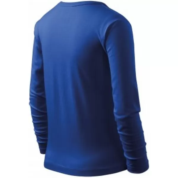  Detské tričko MALFINI FIT-T LS 121 KRÁĽOVSKÁ MODRÁ 