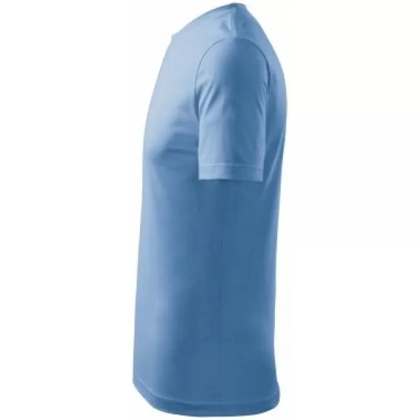  Detské tričko MALFINI CLASSIC NEW 135 NEBESKY MODRÁ 