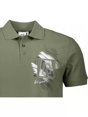 Pánske tričko ALTISPORT ALM032203 KHAKI