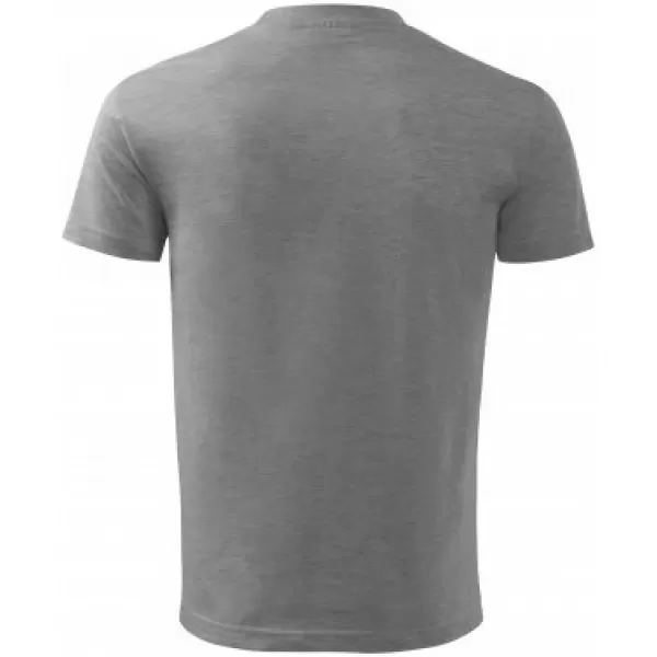  Detské tričko MALFINI CLASSIC NEW 135 TMAVO ŠEDÝ MELÍR 