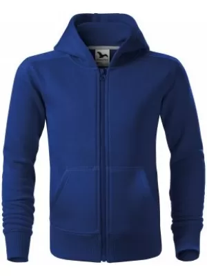Detská mikina MALFINI TRENDY ZIPPER 412 KRÁĽOVSKÁ MODRÁ