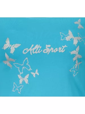 Dámske tričko ALTISPORT ALW011169 TYRKYSOVÁ