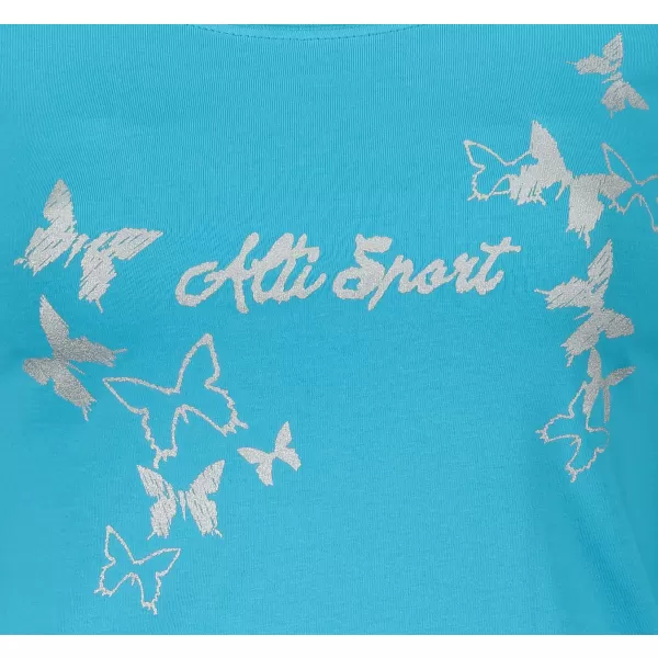  Dámske tričko ALTISPORT ALW011169 TYRKYSOVÁ 