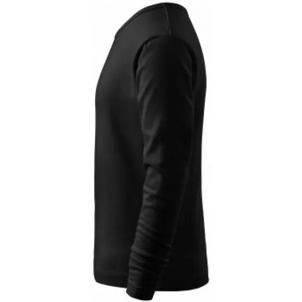  Detské tričko MALFINI FIT-T LS 121 ČIERNA 