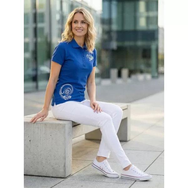  Dámske tričko ALTISPORT ALW026210 KRÁĽOVSKÁ MODRÁ 