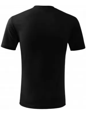 Detské tričko MALFINI CLASSIC NEW 135 ČIERNA