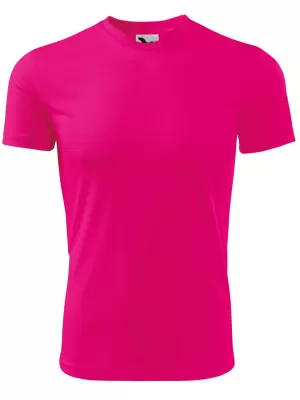 Detské funkčné tričko MALFINI FANTASY 147 NEÓN PINK