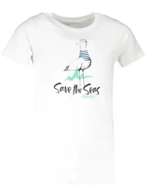 T -shirt ALPINE PRO EKOSO KTST330 BIELY