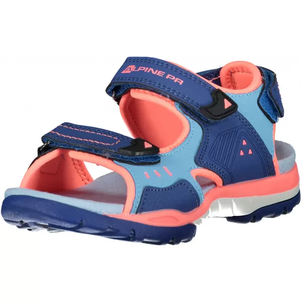  Detské sandále ALPINE PRO GERETO KBTT286 TMAVO modrá 