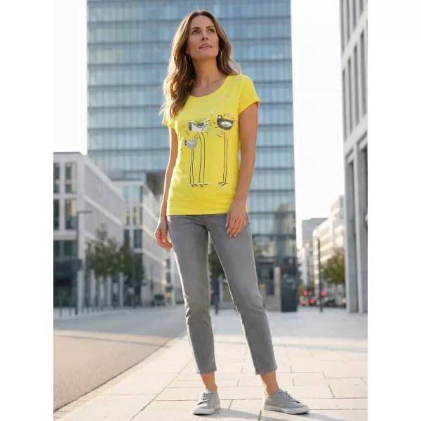  Dámske tričko ALTISPORT CARRYOVER ALW043120 CITRÓN 