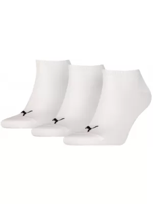 Ponožky PUMA SNEAKER PLAIN 3P biela