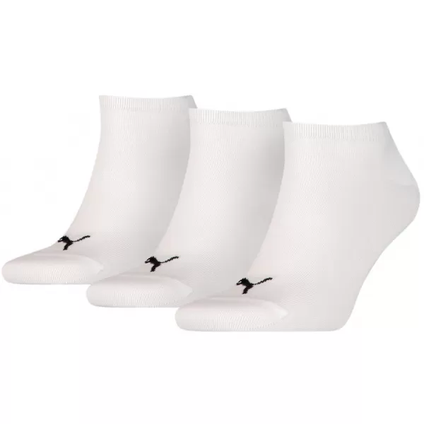  Ponožky PUMA SNEAKER PLAIN 3P biela 