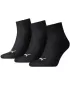 Ponožky PUMA QUARTER PLAIN 3P čierna