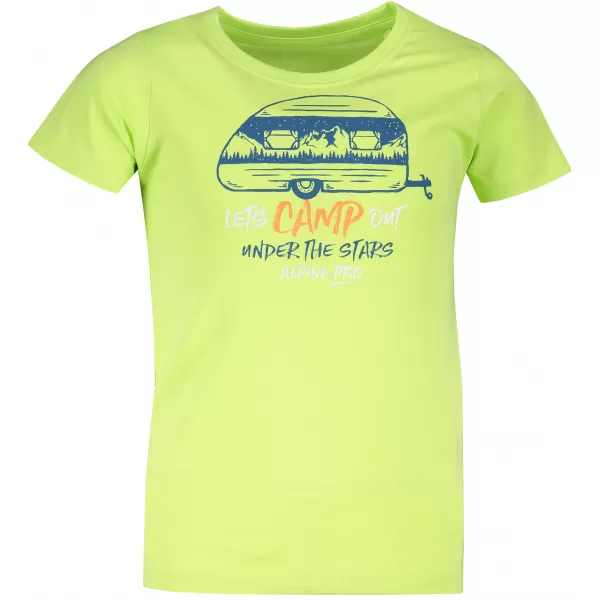  T -shirt ALPINE PRO MATTERO 3 KTST313 ZELENÝ 