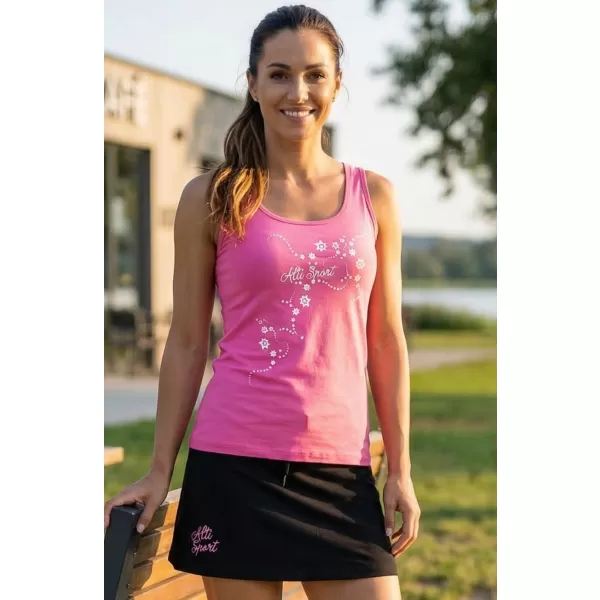  Dámské tílko ALTISPORT CARRYOVER ALW009136 PURPUROVÁ 