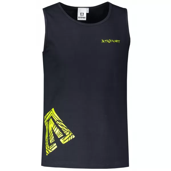  Pánske tielko ALTISPORT ALM013142 NÁMORNÍCKA MODRÁ 