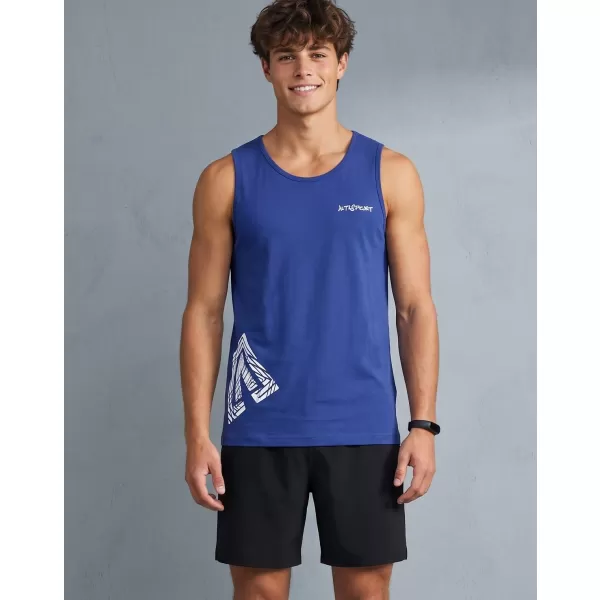  Pánske tielko ALTISPORT ALM013142 KRÁĽOVSKÁ MODRÁ 