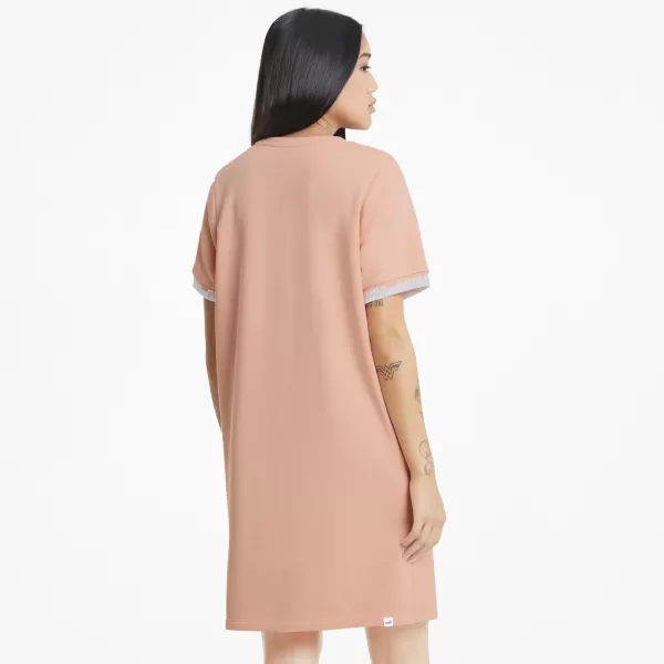  Dámske šaty PUMA AMPLIFIED DRESS TR APRICOT BLUSH 