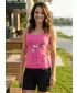 Dámske tielko ALTISPORT CARRYOVER ALW043136 PURPUROVÁ
