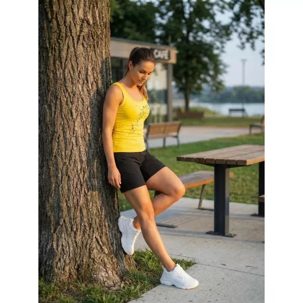  Dámské tílko ALTISPORT CARRYOVER ALW009136 ŽLUTÁ 