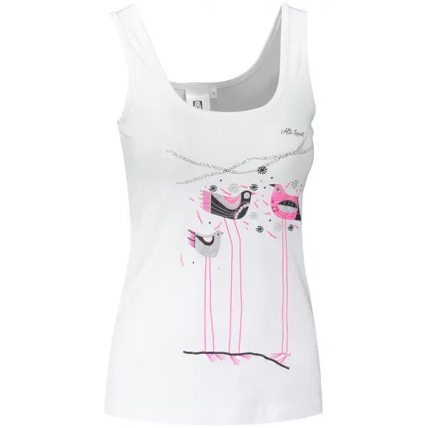  Dámske tielko ALTISPORT CARRYOVER ALW043136 BIELA 