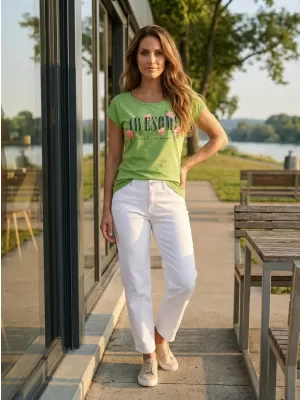 Dámske tričko KIXMI LEA ZELENÁ