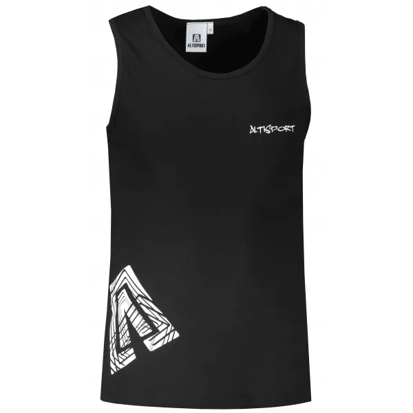  Pánske tielko ALTISPORT ALM013142 ČIERNA 