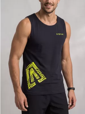 Pánske tielko ALTISPORT ALM013142 NÁMORNÍCKA MODRÁ