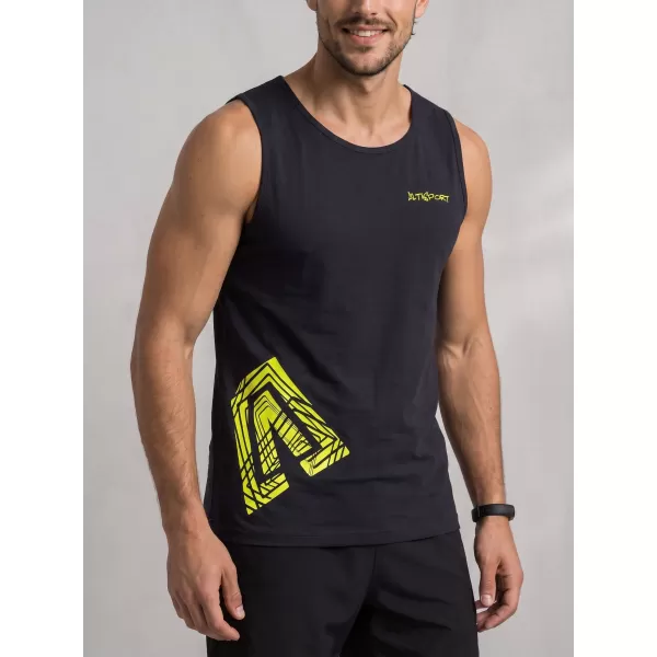  Pánske tielko ALTISPORT ALM013142 NÁMORNÍCKA MODRÁ 