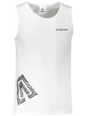 Pánske tielko ALTISPORT ALM013142 BIELA