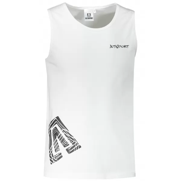  Pánske tielko ALTISPORT ALM013142 BIELA 