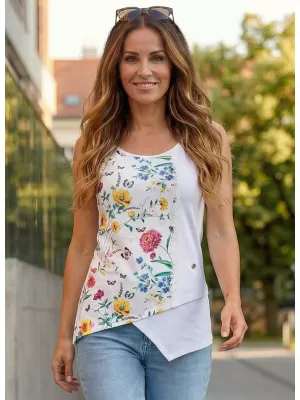 Dámske tričko KIXMI LAURA BIELA