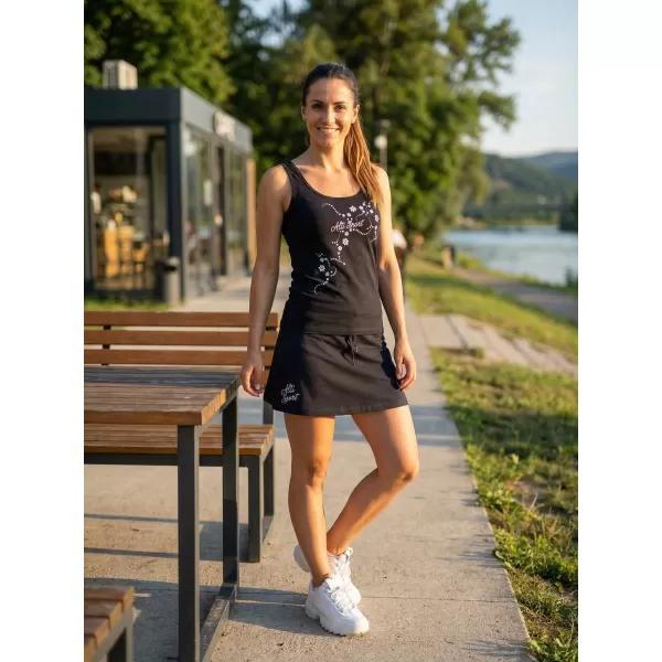  Dámské tílko ALTISPORT CARRYOVER ALW009136 NÁMOŘNÍ MODRÁ 
