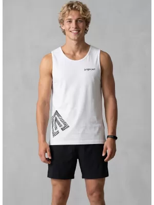 Pánske tielko ALTISPORT ALM013142 BIELA