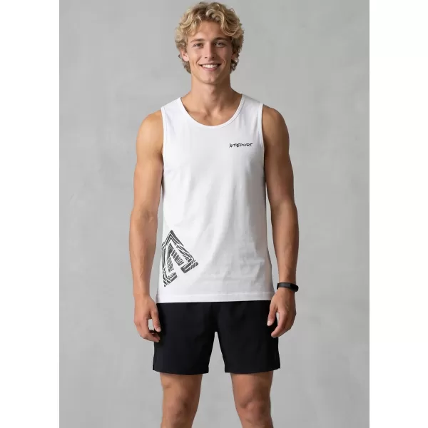  Pánske tielko ALTISPORT ALM013142 BIELA 