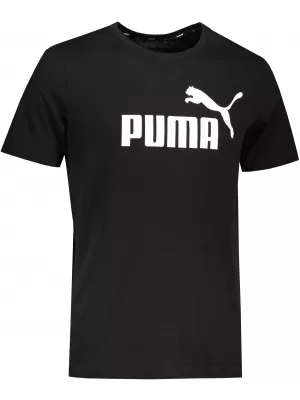 Pánske tričko PUMA ESS LOGO TEE PUMA BLACK