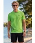 Pánske tričko s golierom ALTISPORT ALM013203 JABLKOVO ZELENÉ