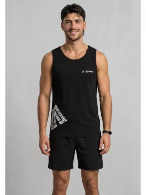 Pánske tielko ALTISPORT ALM013142 ČIERNA