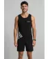 Pánske tielko ALTISPORT ALM013142 ČIERNA
