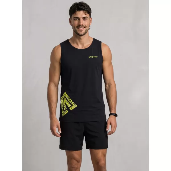  Pánske tielko ALTISPORT ALM013142 NÁMORNÍCKA MODRÁ 