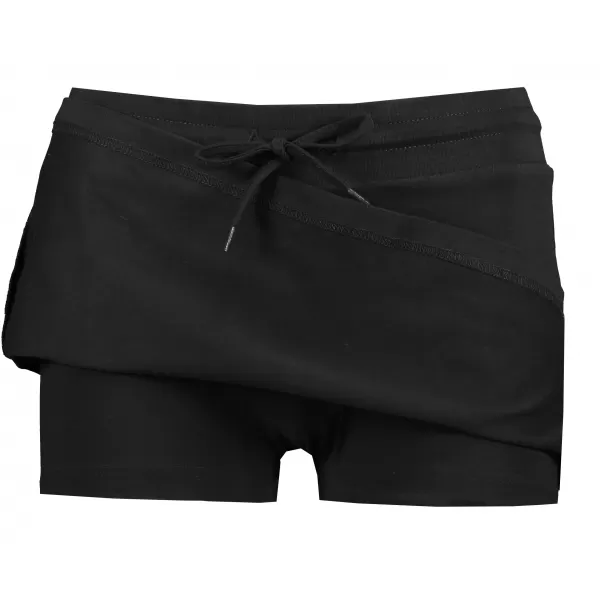  Dámska sukňa ALTISPORT ALW016604 ČIERNOZLATÁ 