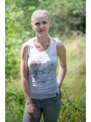 Dámske tielko ALTISPORT NONSA LTST770 BIELA