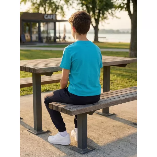  Detské tričko ALTISPORT ALK027138 TYRKYSOVÁ 