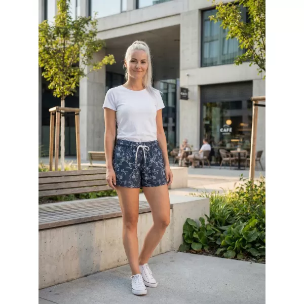  Dámske šortky ALTISPORT BARBA LPAT512 TMAVO MODRÁ 
