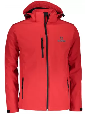 Pánska softshellová bunda ALTISPORT ALM006522 ČERVENÁ
