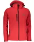 Pánska softshellová bunda ALTISPORT ALM006522 ČERVENÁ